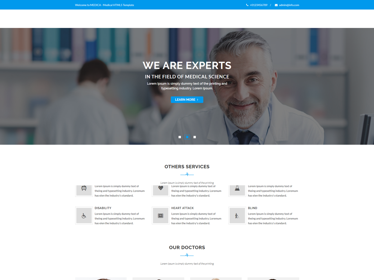 Medica- WordPress Medical & Business Theme